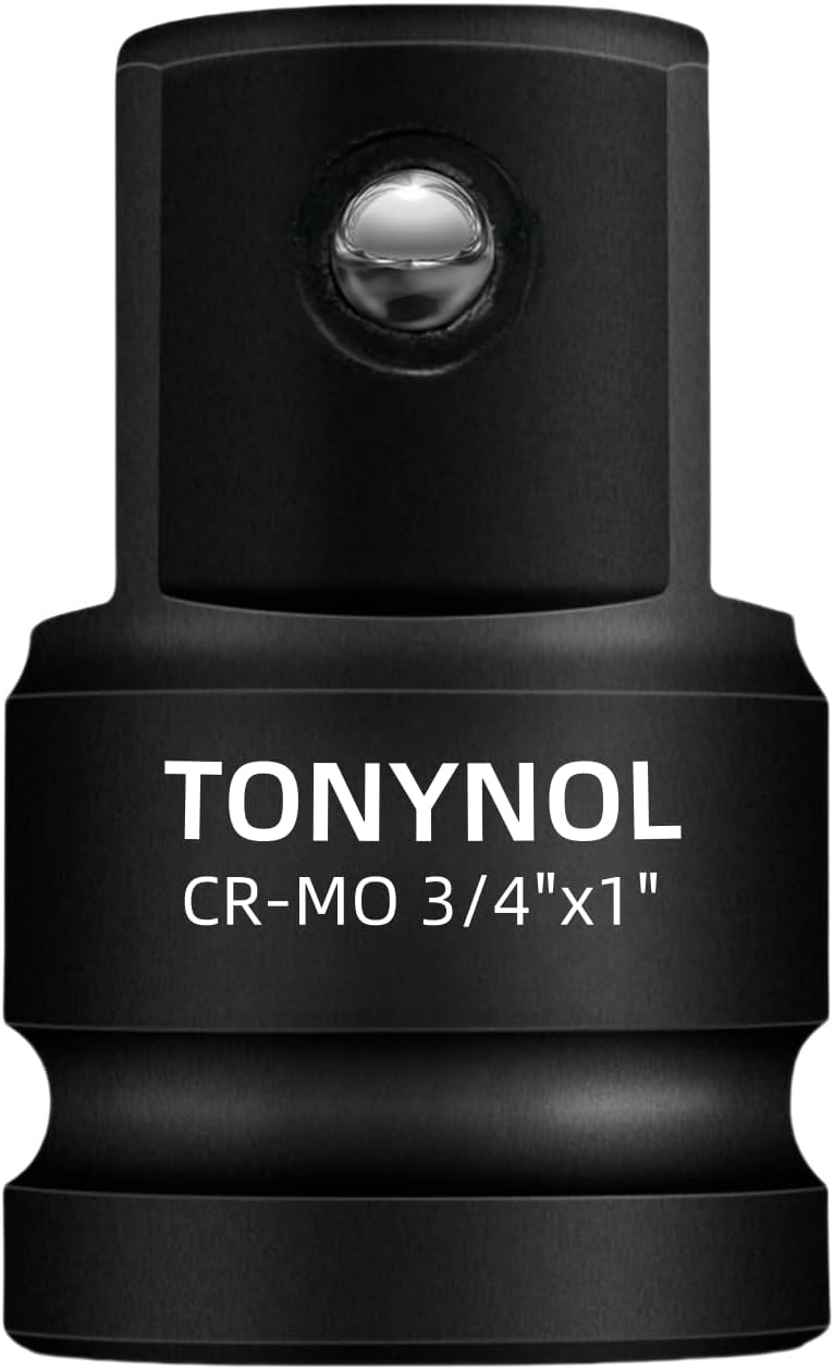 Adaptador enchufe 3/4" F a 1" M acero cromado