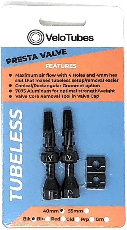 Vástagos válvula Presta 40/55mm herramienta extracción