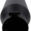 Punta escape 4" salida 6" acero inox 18" negro