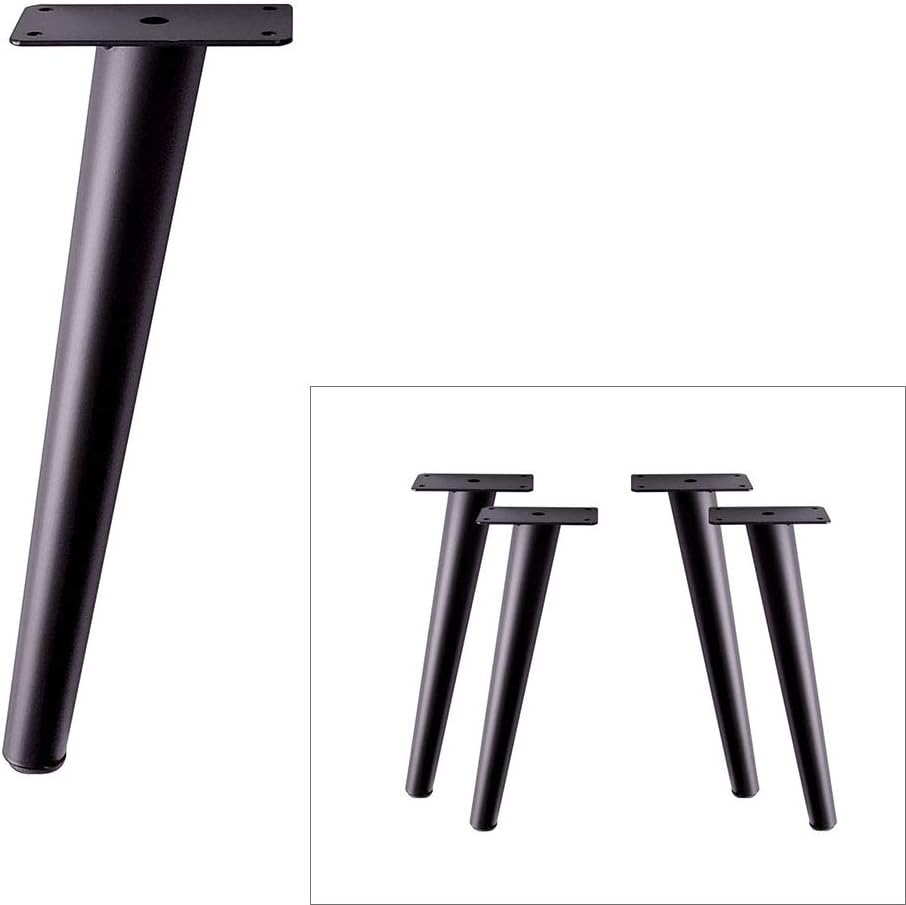 Set 4 Patas de Metal Inclinadas para Mesas de Cocina