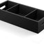 Cesta baño 14" con divisores madera 3 compartimentos asa