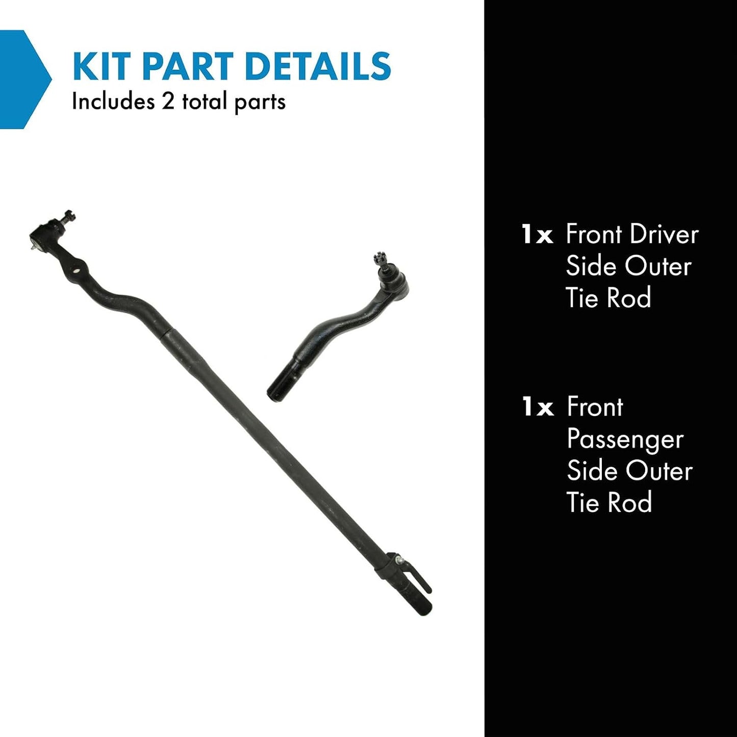 Set barras acoplamiento Ford Excursion 99-04 F-250/F-350