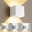 Aplique pared cuadrado blanco mate 20W 3000K-6500K IP65 ETL