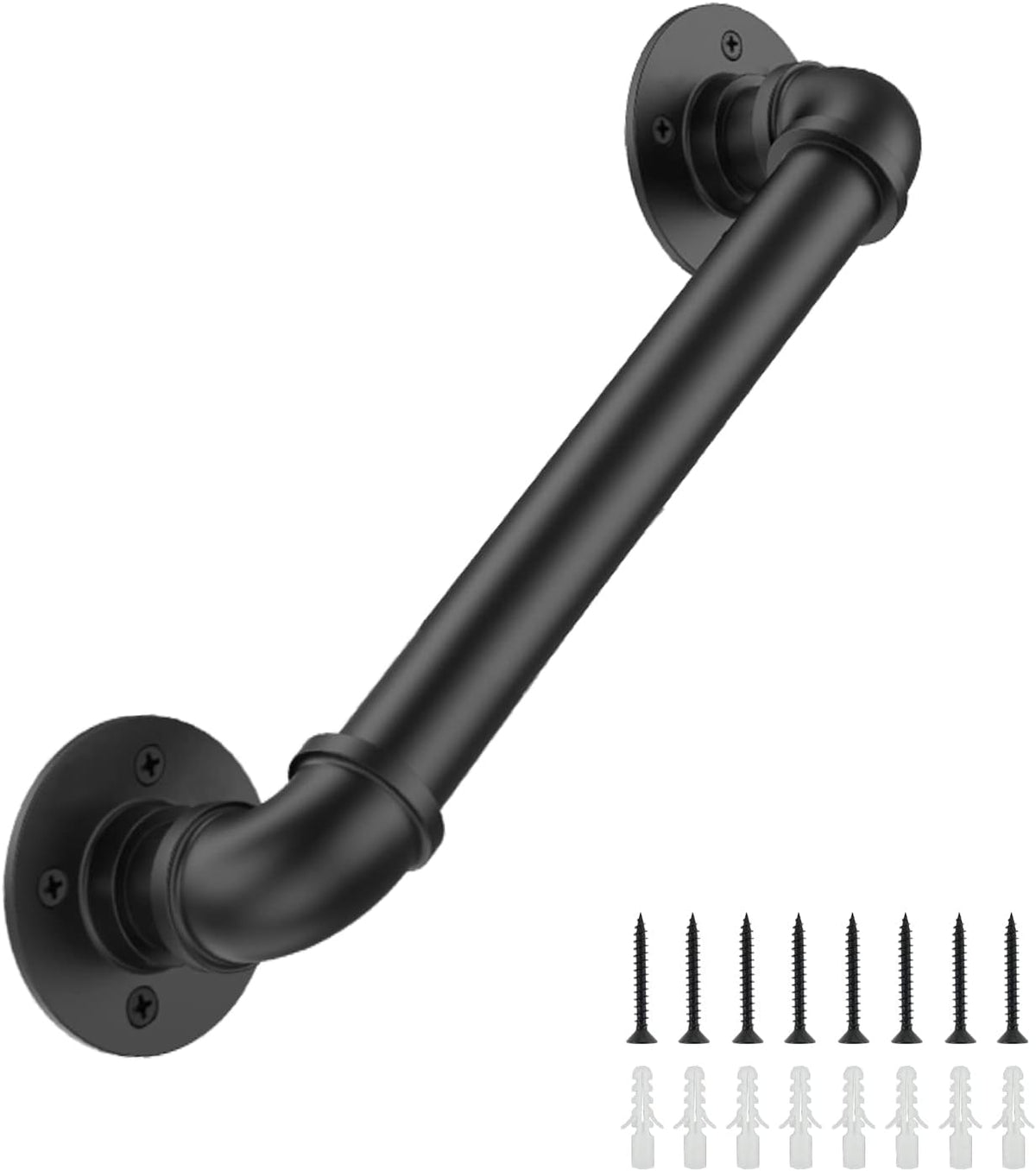 Barandilla escalera tubo φ1.3 pasamanos negro