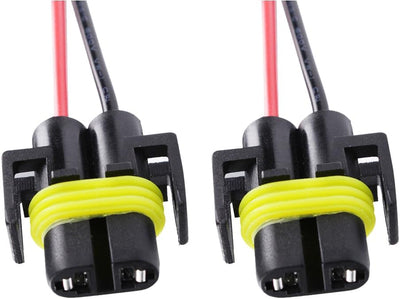 Adaptador hembra faros delanteros H11 H8 880 881 pack 2