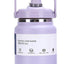 Botella agua aislada 93oz morado 304 SS térmica