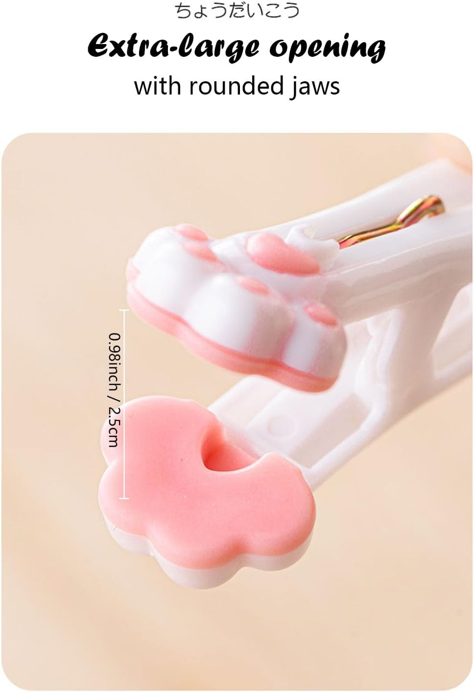 Pinza ropa clips toallas sin rastros set 12 rosas