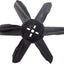 Ventilador nailon 6 aspas 17"