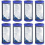 Filtro agua carbono azul 10pulg para toda la casa