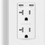 Receptáculo USB C 65W para laptop con placa de pared
