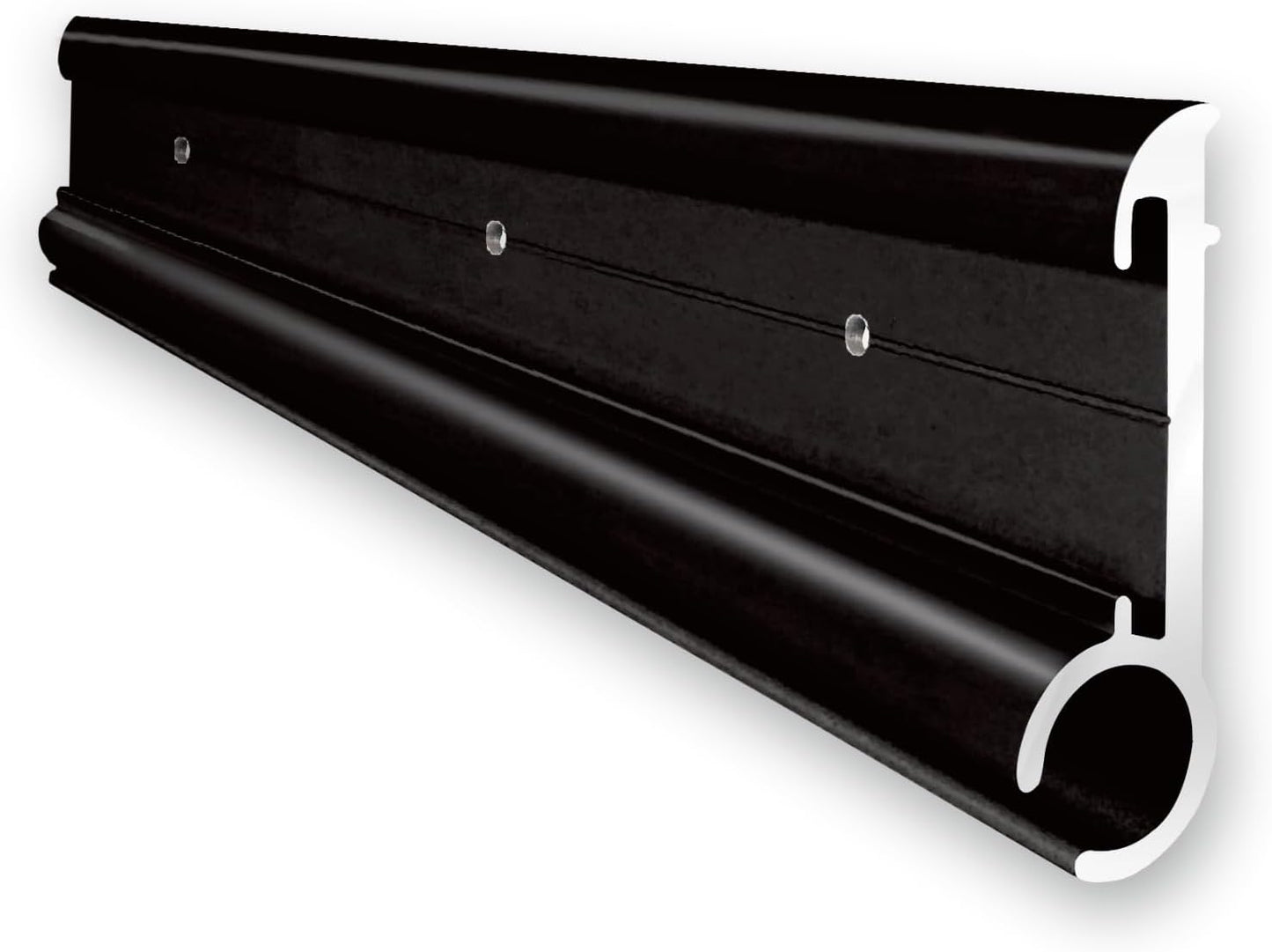 Moldura toldo aluminio 51" negro 2 Pzas