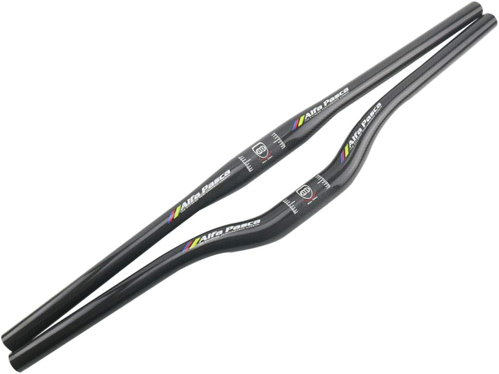 Manillar Carbono MTB 31.8mm 660mm Negro 3K Brillante