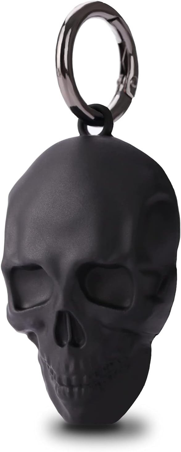 Funda protectora para AirTag llavero portátil negro