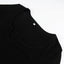 Blusa corta manga larga mujer cuello redondo ajustada