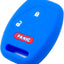 Funda llavero silicona comp Honda Accord Civic CR-V Fit