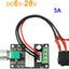 Controlador velocidad motor CC PWM 6-28V 3A