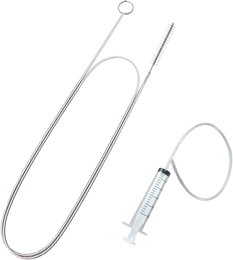 Cepillo tubo flexible para limpieza drenaje techo auto