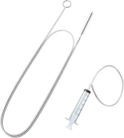 Cepillo tubo flexible para limpieza drenaje techo auto