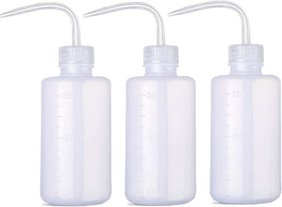 Botella exprimible regar plantas 8oz plástico 3uds