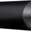 Punta escape acero inox 2.5x4x17" negra