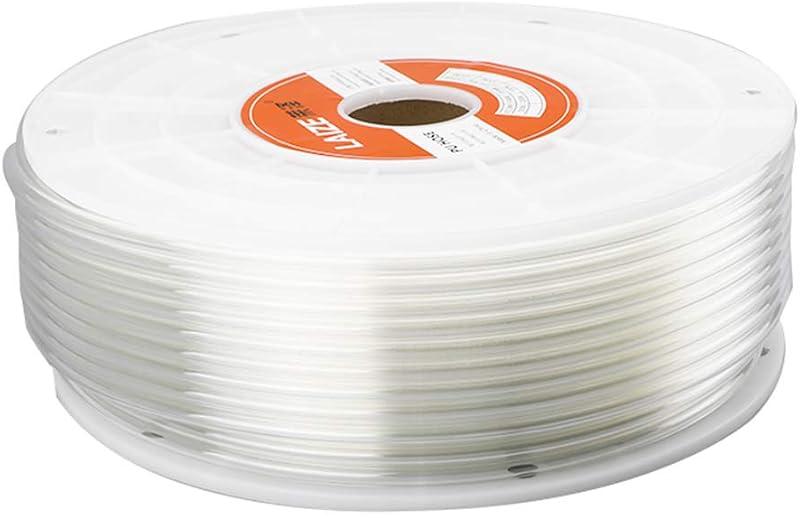 Tubo neumático PU 1/2"OD 230ft transparente compresor aire