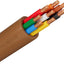 Cable control calefacción HVAC 18 AWG 8 conductores cobre