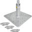 Anclaje techo RO12 12" para acero galvanizado OSHA ANSI