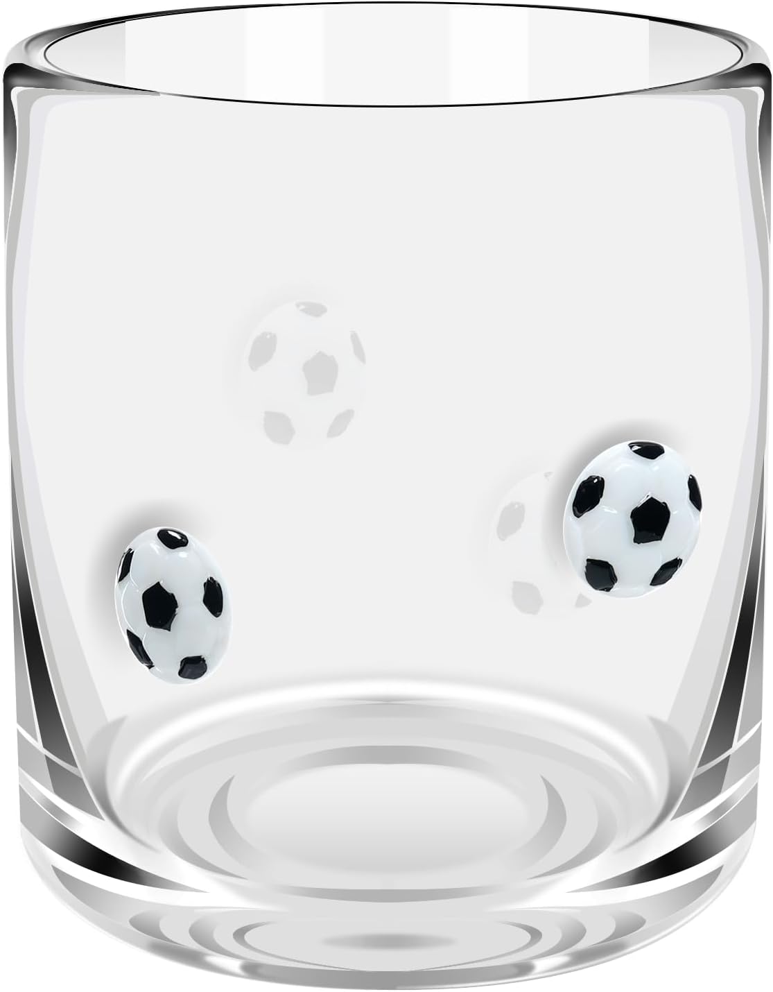 Gafas fútbol 14oz vaso sin tallo cristalería para cócteles