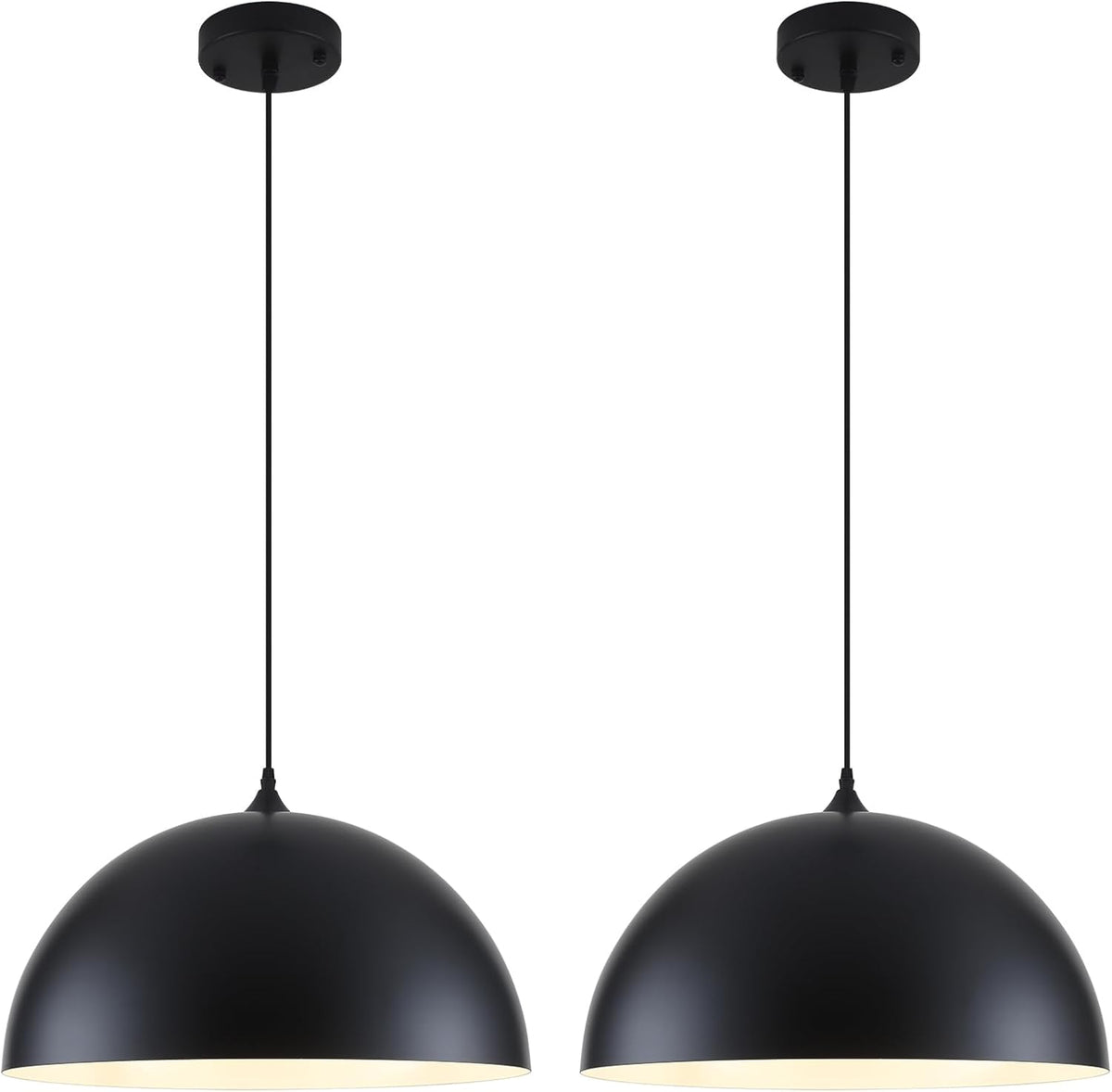 Lámpara colgante cocina industrial moderna 19.7pulg