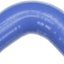 Manguera refrigerante moldeada 90grados silicona azul