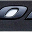 Placa identificación deportiva para Civic negro brillante