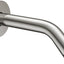 Brazo ducha 6pulg acero inox 304 níquel cepillado