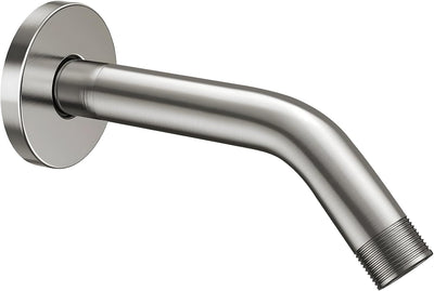 Brazo ducha 6pulg acero inox 304 níquel cepillado
