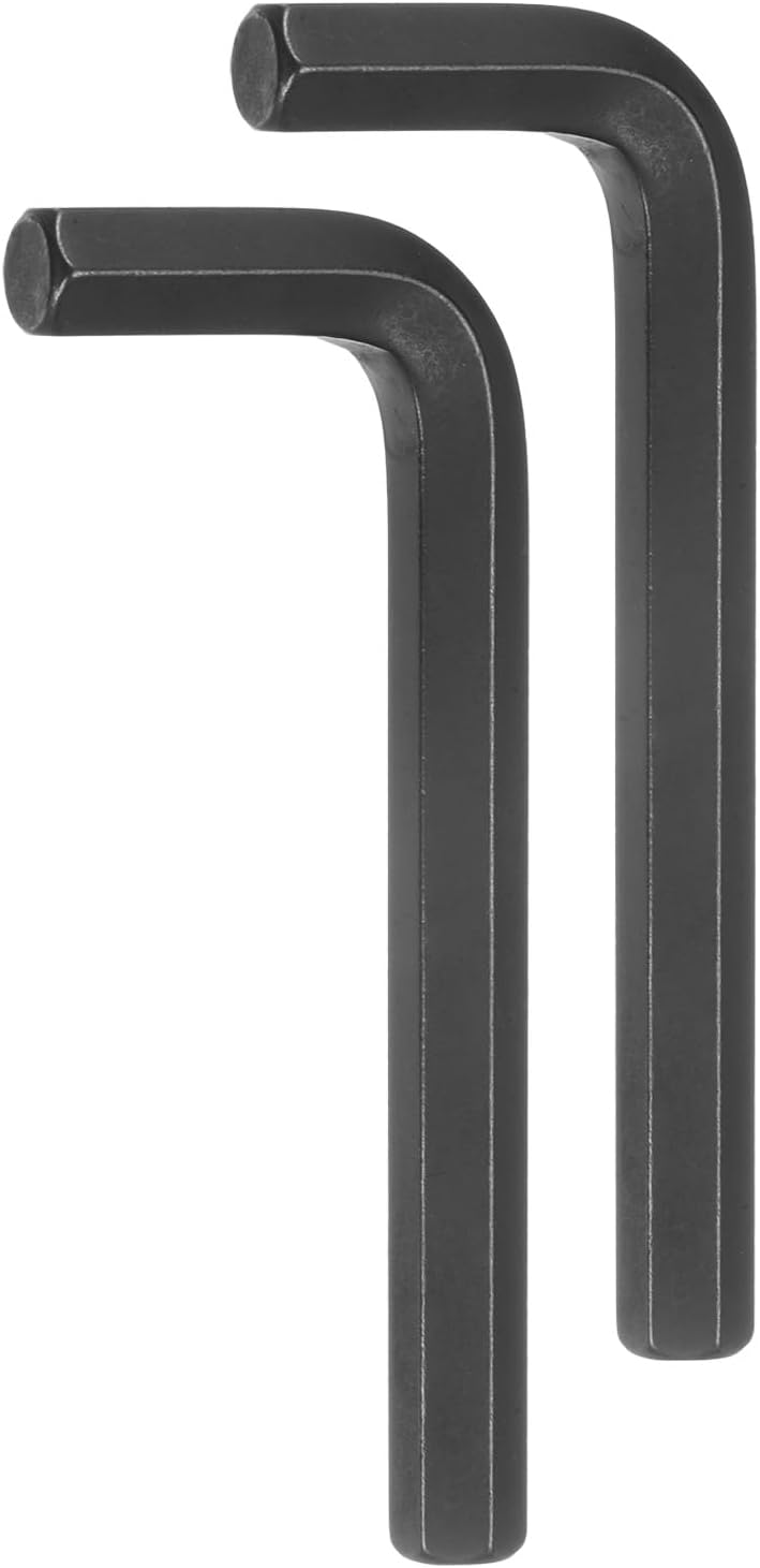 2 Llaves Hex L 0.472pulg Acero Cromo Vanadio Negro