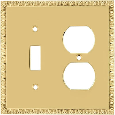 Cubierta placa interruptor eléctrico Egg & Dart