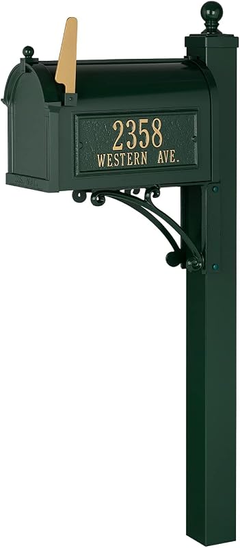 Buzón calle Whitehall Deluxe extra grande verde