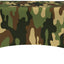 Mantel rectangular camuflaje verde 6ft para fiestas