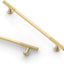 30 Tiradores Cocina 6.3" Color Dorado Cepillado