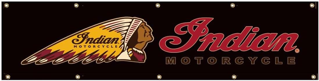 Bandera indios 2x8ft para motocicleta decoración