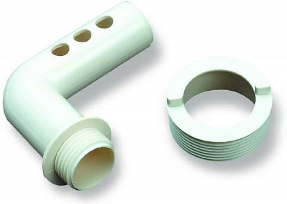 Juego repuesto codo y collar fuente piscina