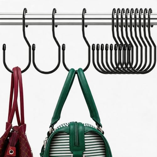 Ganchos para bolsos armario diseño torsión 12.7cm