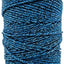 Cordel rosario trenzado 3 hebras azul bendito