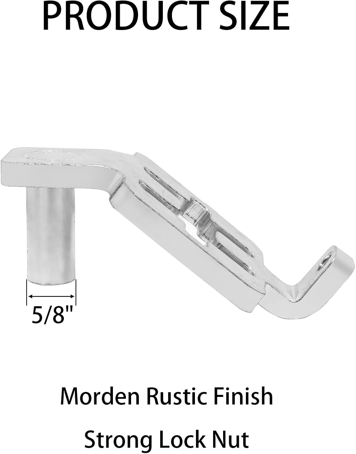 2 Bisagras Puerta Poste T con Pernos 1-3/8pulg