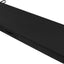 Cojín banco exterior 48x16pulg 3.2pulg grosor negro impermeable