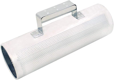 Guiro acero inox con raspador instrumento percusión