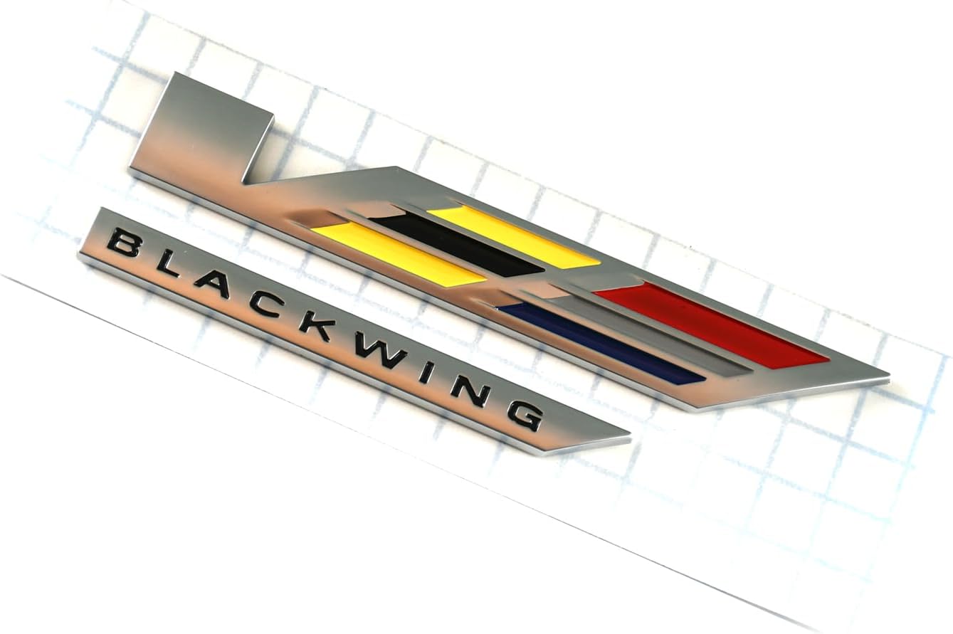 Emblema V-Blackwing Serie V CT4 CT5 2020- Cromado