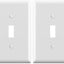 Cubiertas interruptor palanca 1 gang placa pared UL