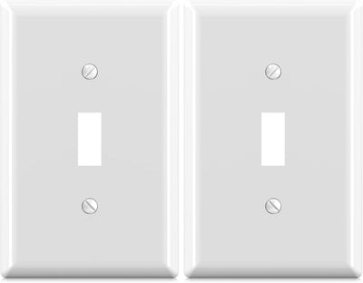 Cubiertas interruptor palanca 1 gang placa pared UL