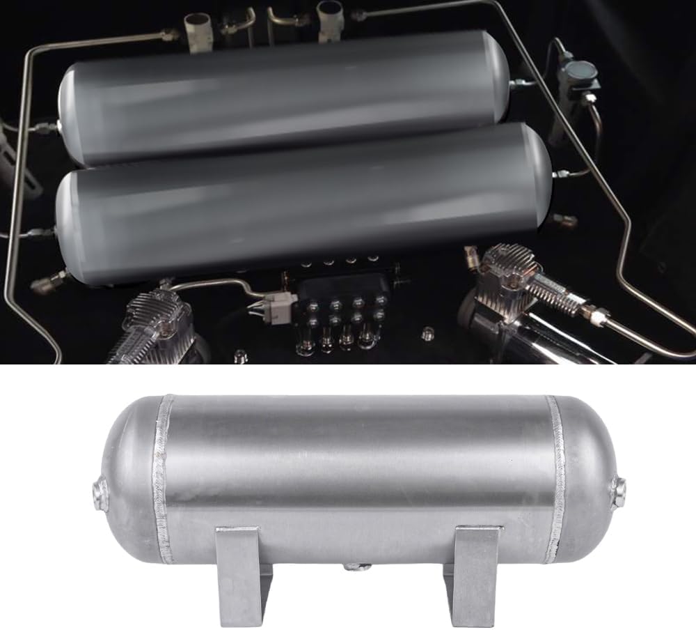 Tanque aire comprimido 5 puertos 12L para carro claxon
