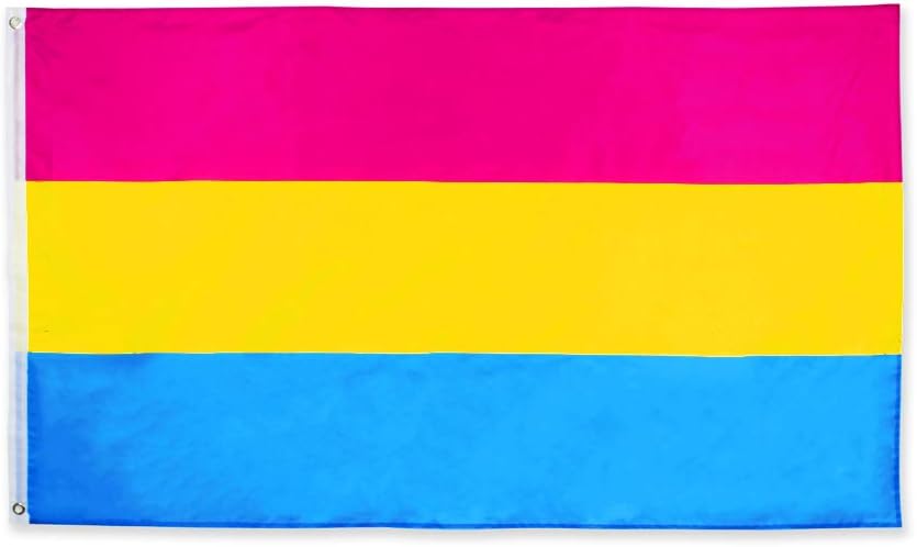 Bandera pansexual 3x5ft orgullo pansexualidad